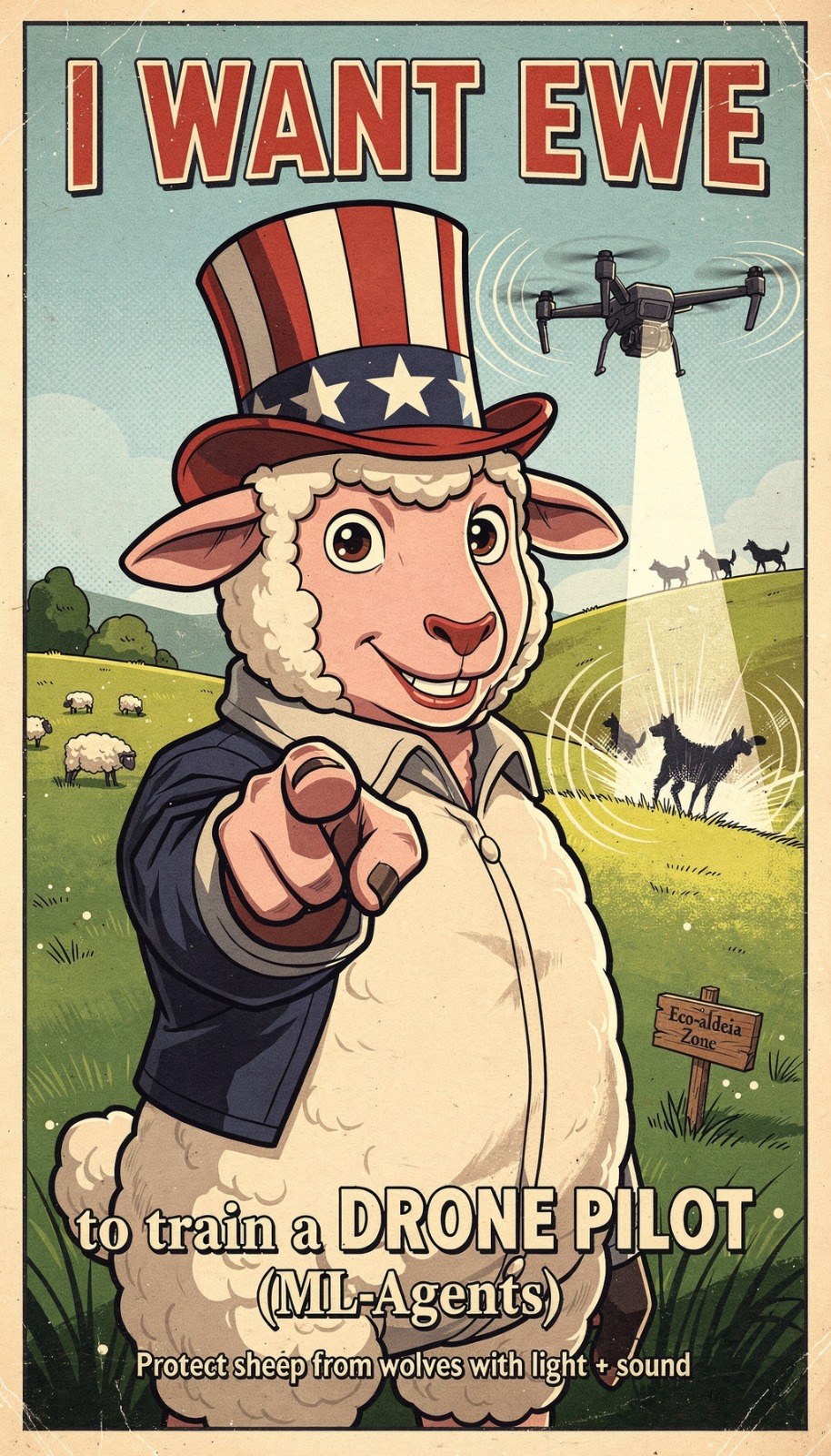 I want EWE to train a Drone Pilot